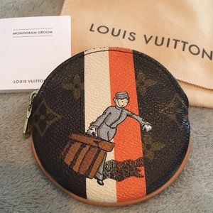 Louis Vuitton Monogram Groom Collection Coin Purse